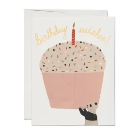 Panda Happy Birthday Greeting Card