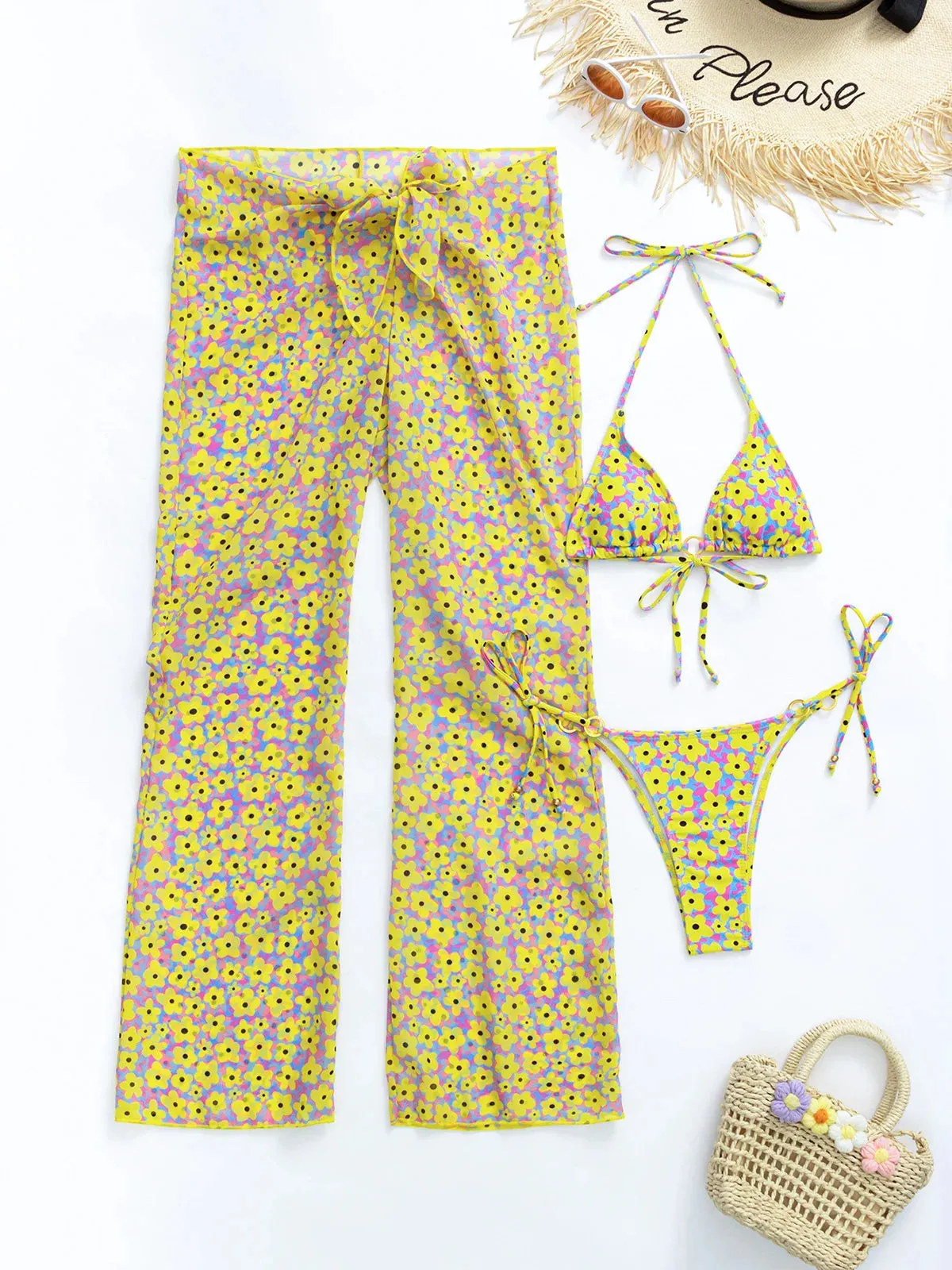 Prive’ Bikini & Pant Set