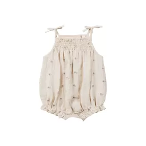 Quincy Mae Betty Romper - Sweet Pea