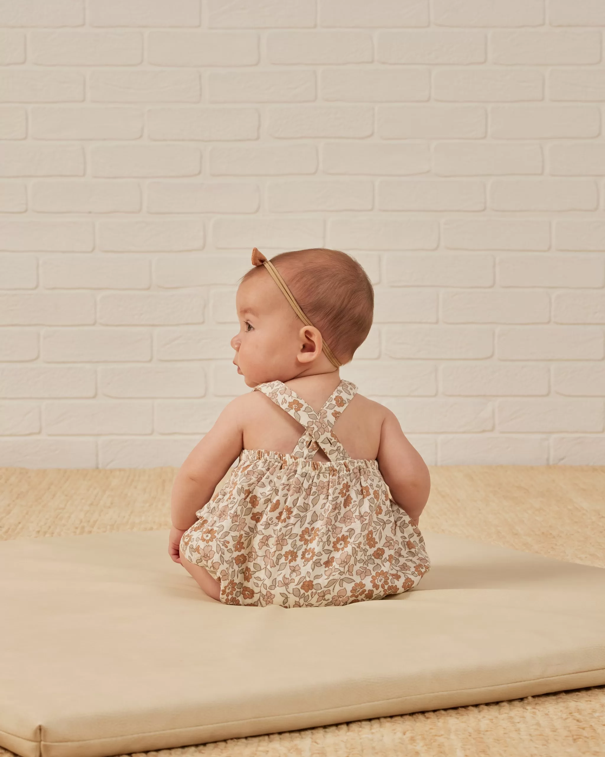 Quincy Mae Penny Romper - Garden