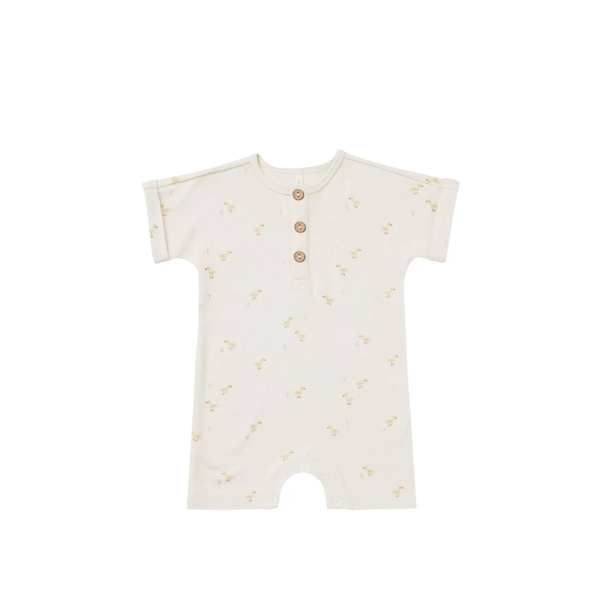 Quincy Mae Short Sleeve One Piece - Ducks