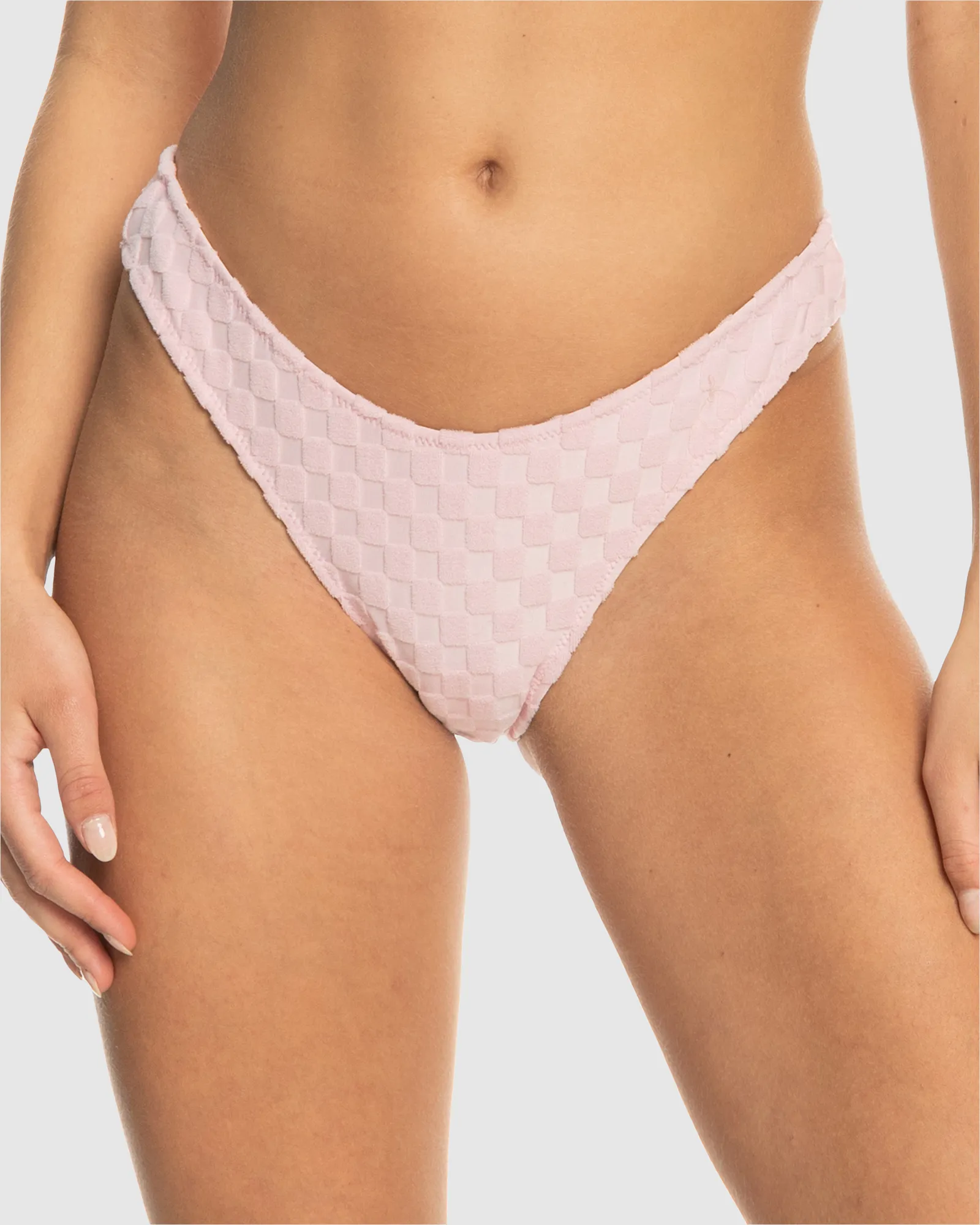 Roxy Womens Happy Terry Cheeky Bikini Bottoms - Pirouette | SurfStitch