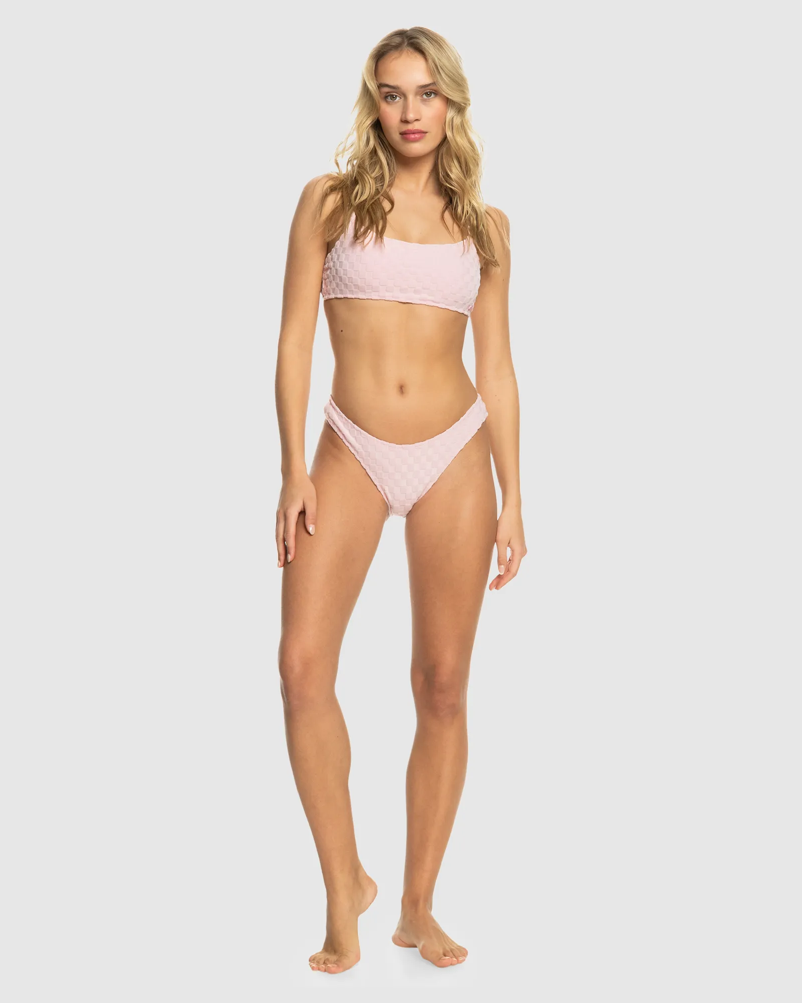 Roxy Womens Happy Terry Cheeky Bikini Bottoms - Pirouette | SurfStitch