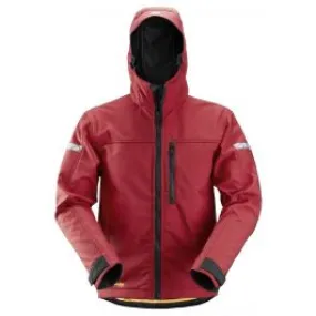 Snickers 1229 AllroundWork, Softshell Jacket Hood - Chili Red