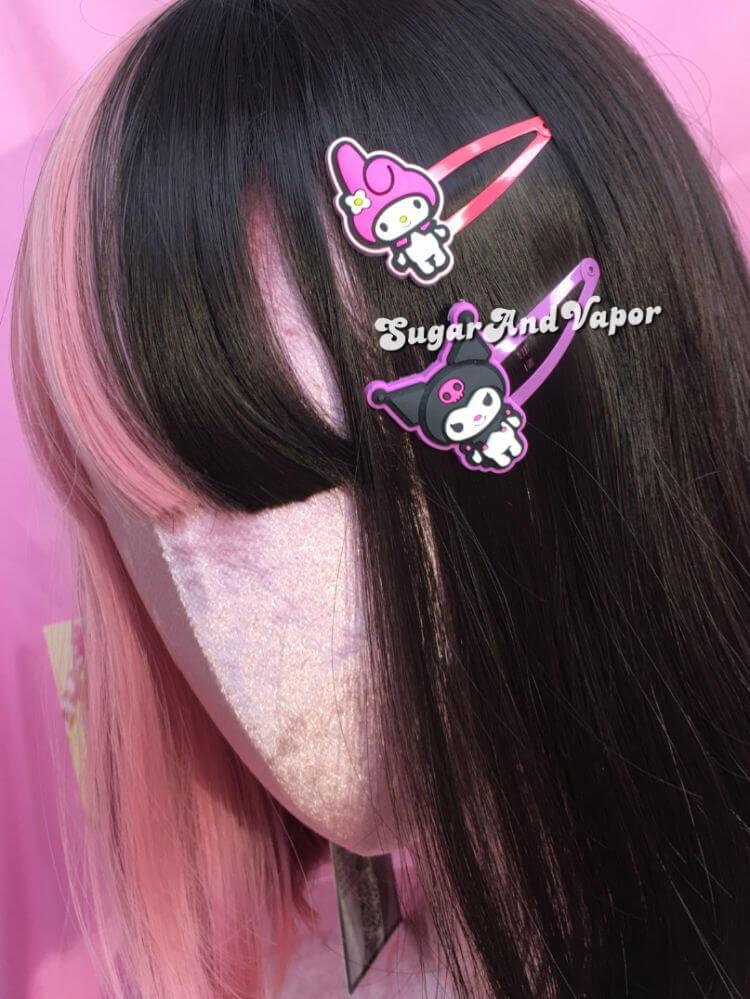 Sweet Devil Hair Clips