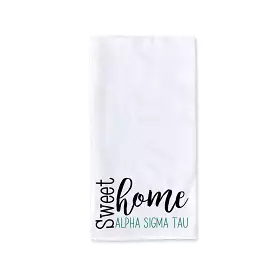 Sweet Home Alpha Sigma Tau Sorority Kitchen Towel