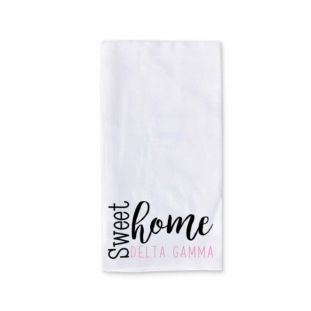 Sweet Home Delta Gamma Sorority Kitchen Towel