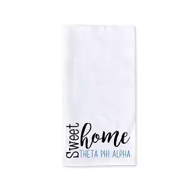 Sweet Home Theta Phi Alpha Sorority Kitchen Towel