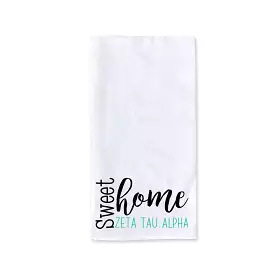 Sweet Home Zeta Tau Alpha Sorority Kitchen Towel