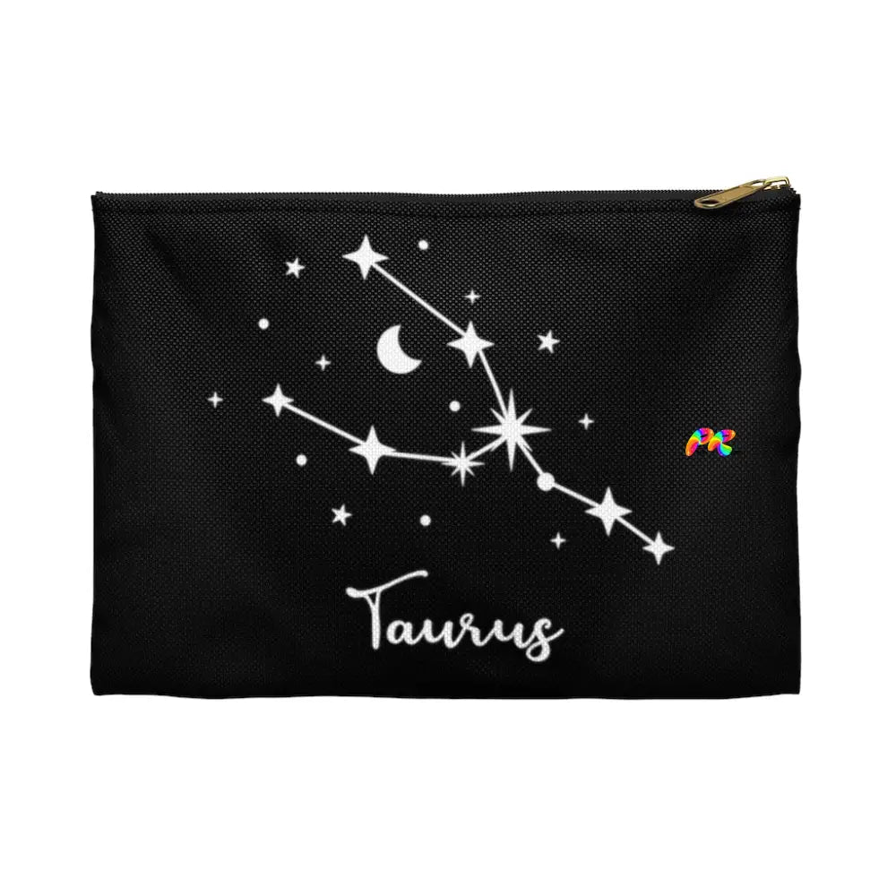 Taurus Black Makeup Bag, Small or Large