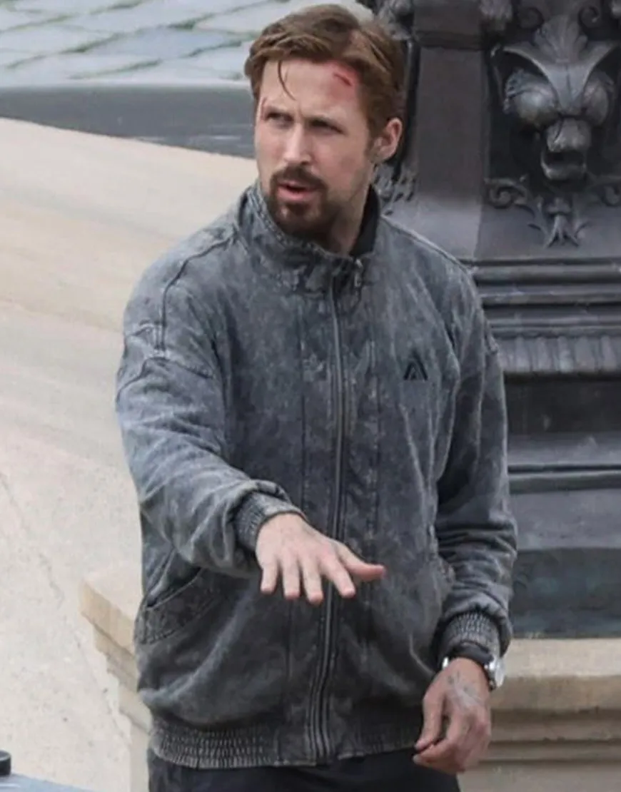 The Gray Man 2021 Ryan Gosling Jacket | Court Gentry Grey Jacket