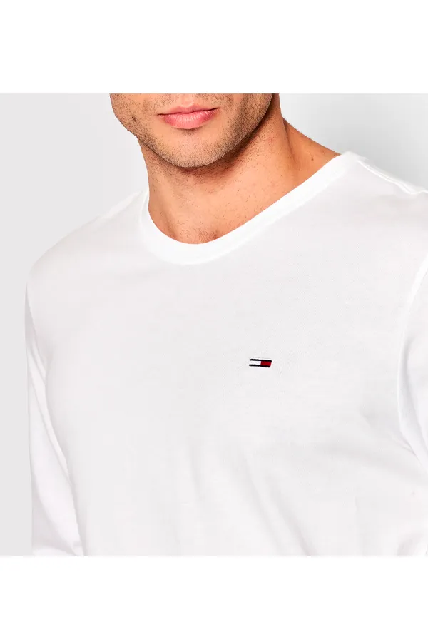 Tommy Hilfiger Regular 2-Pack L/S Tee White/Black