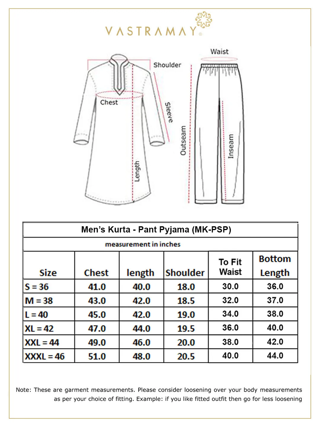 Vastramay Men's Grey Ethnic Mirror Kurta With Pant Set