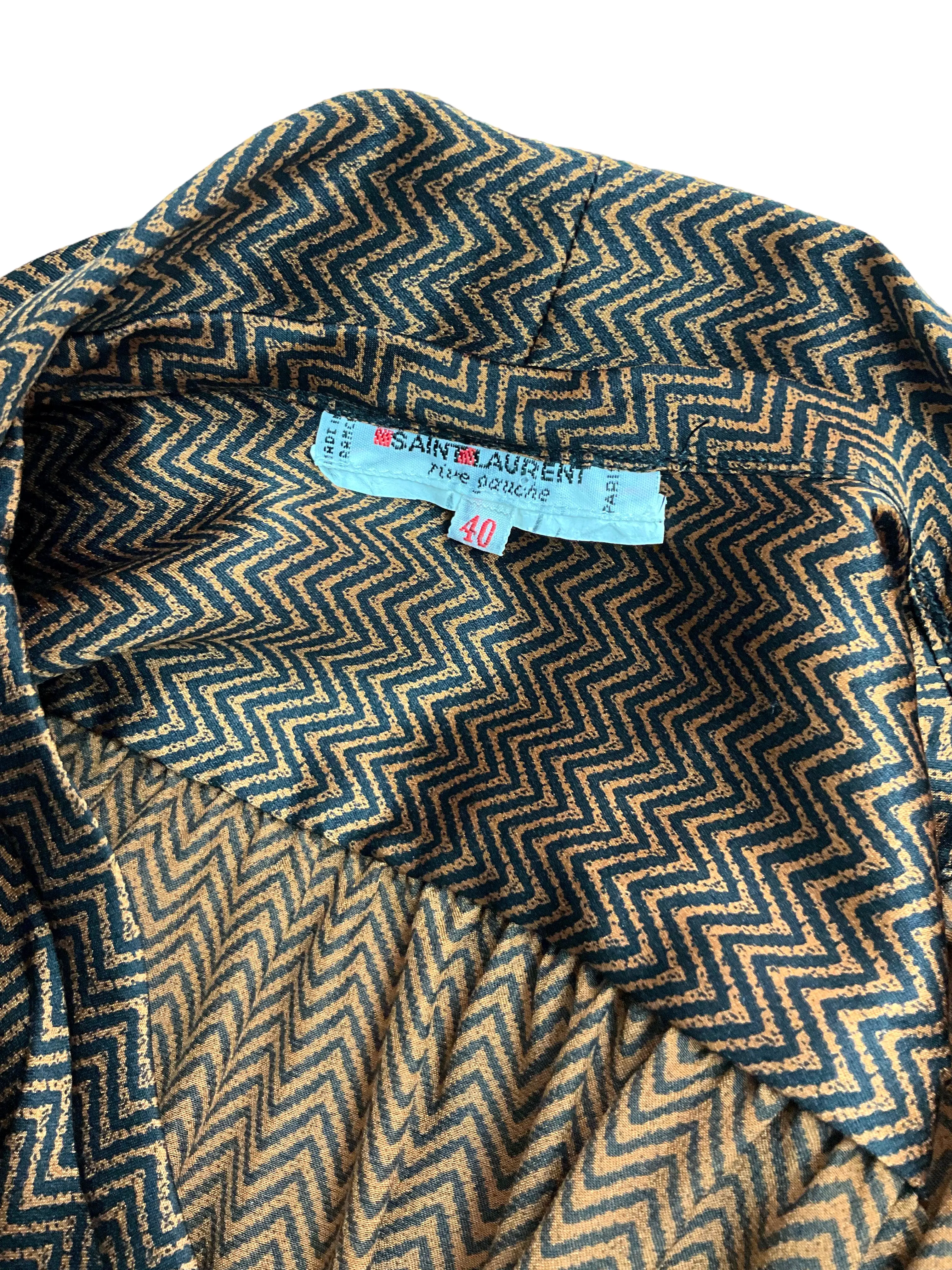 Vintage Yves Saint Laurent blouse Size M