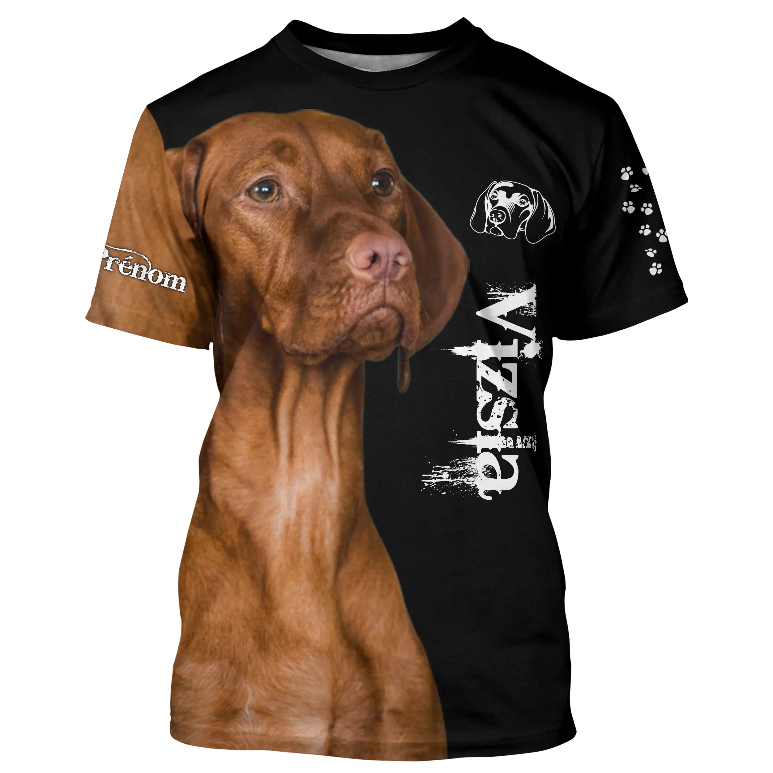 Vizsla - Braque Hongrois A Poil Court 3D All Over Imprimée, Cadeau Personnalisé Pour Amateur De Chien - CT27012305