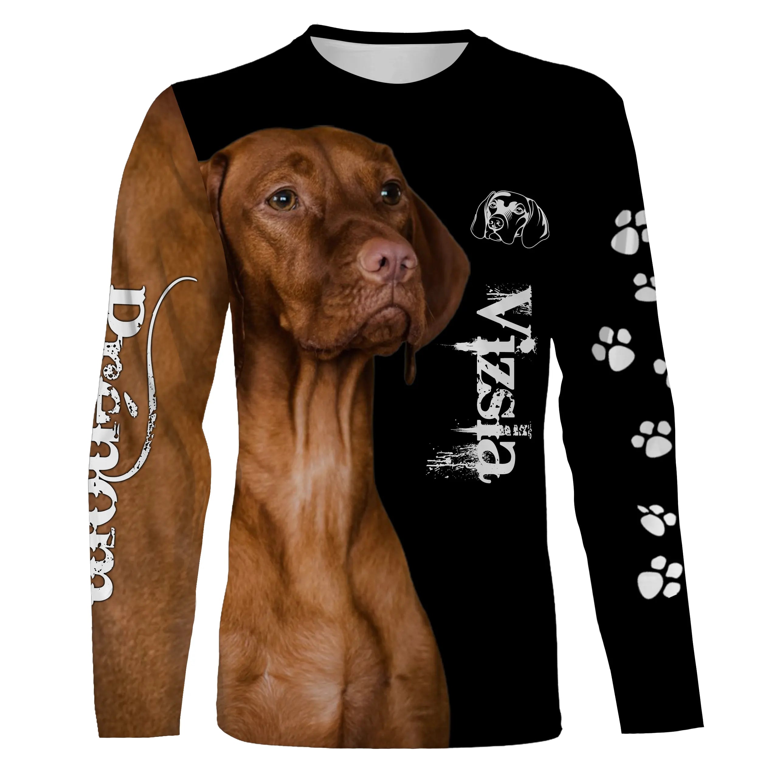 Vizsla - Braque Hongrois A Poil Court 3D All Over Imprimée, Cadeau Personnalisé Pour Amateur De Chien - CT27012305