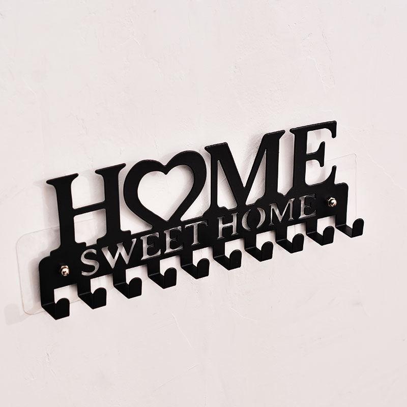 Wall-mounted Keys Holder Rack Sweet Home Hangers