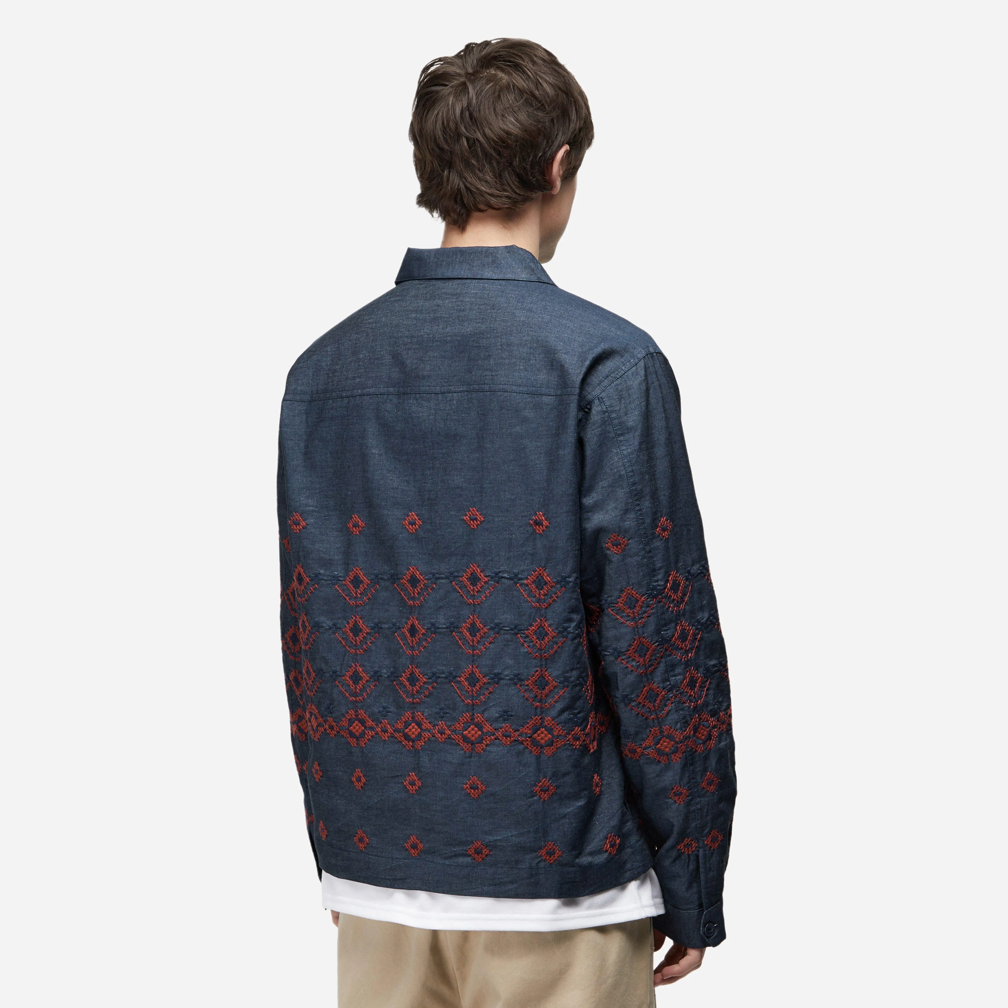 YMC Bowie Embroidered Denim Jacket