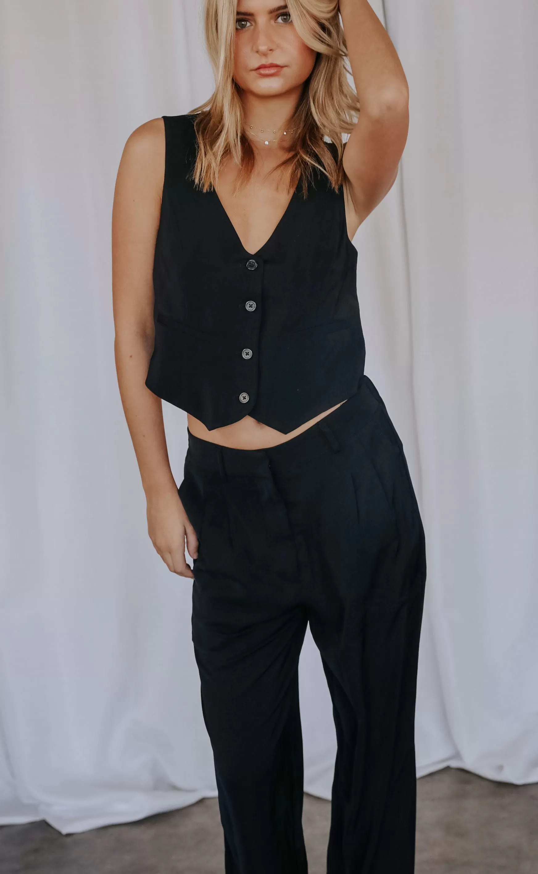 z supply: lucy pant - black